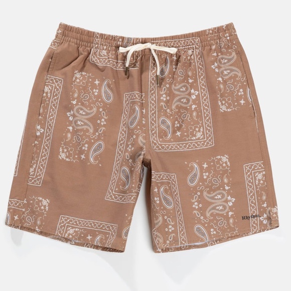 RHYTHM Border Beach Short Cedar - Picture 1 of 3